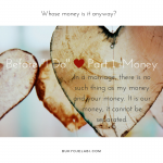Before “I DO” – Part 1 Money