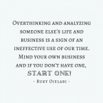 It’s Not All About You