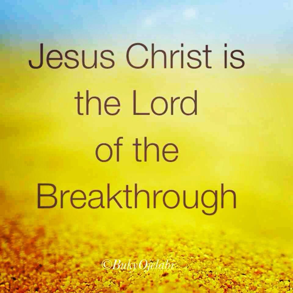 Lord of the breakthrough
