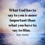 Don’t Miss Your Daily Appointment With God.