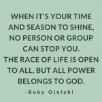 God Is Always Doing Something New