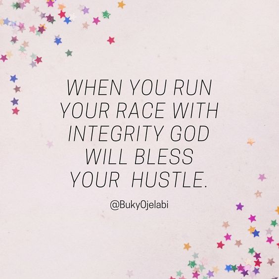 God will bless your hustle.