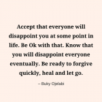 How Long Will You Mourn Your Disappointments?